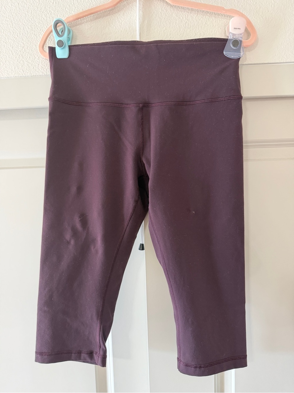 lululemon athletica Plum Capri Leggings - Deep Eggplant